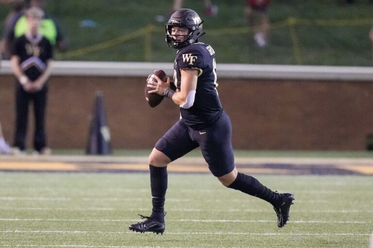 NCAAF News: Wake Forest turn to new starting QB, open season vs. Elon