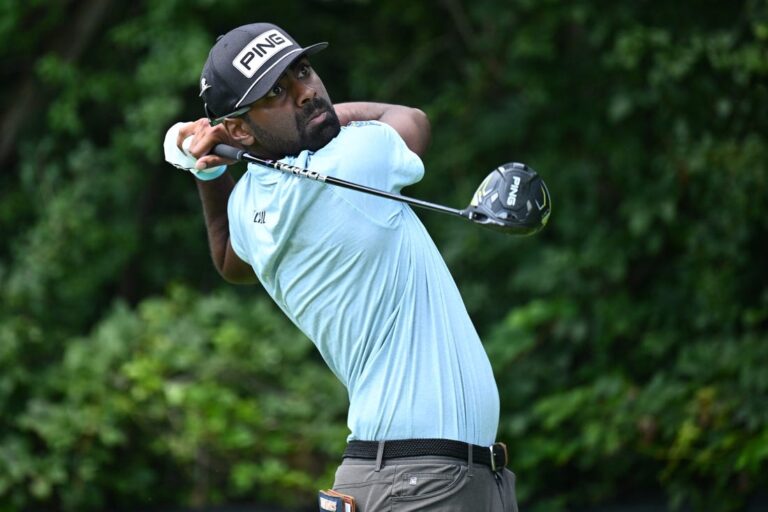 PGA News: Sahith Theegala gets hot, takes share of lead at Fortinet