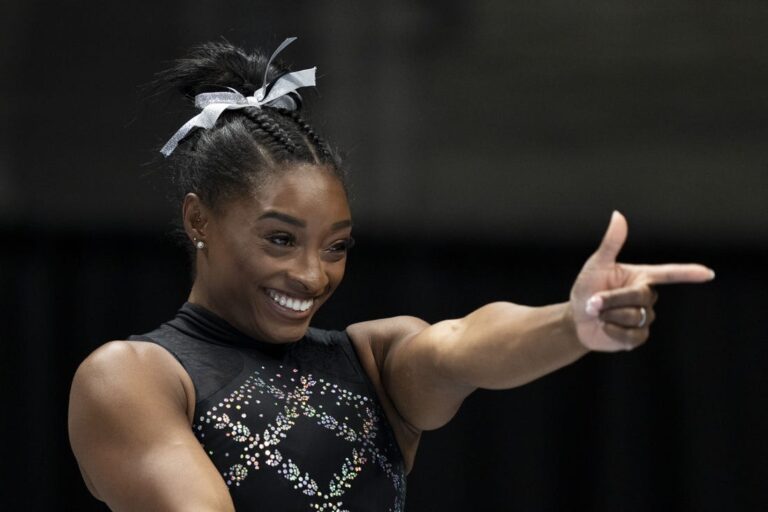 Simone Biles has eye on 2024 Paris Olympics