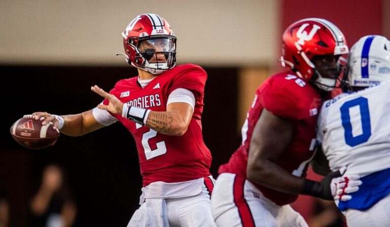 NCAAF News: Indiana chooses Tayven Jackson as starting QB