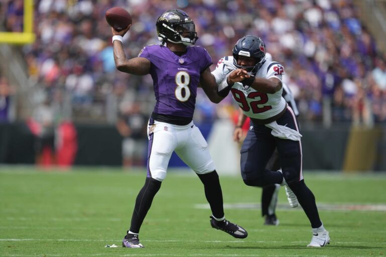 NFL News: Lamar Jackson, Ravens run past Texans