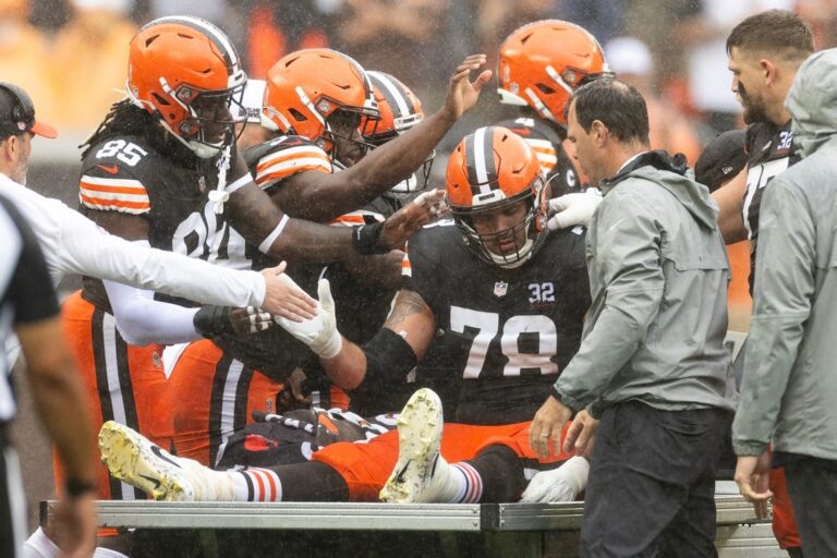 NFL News: Report: Browns RT Jack Conklin (knee) out for season
