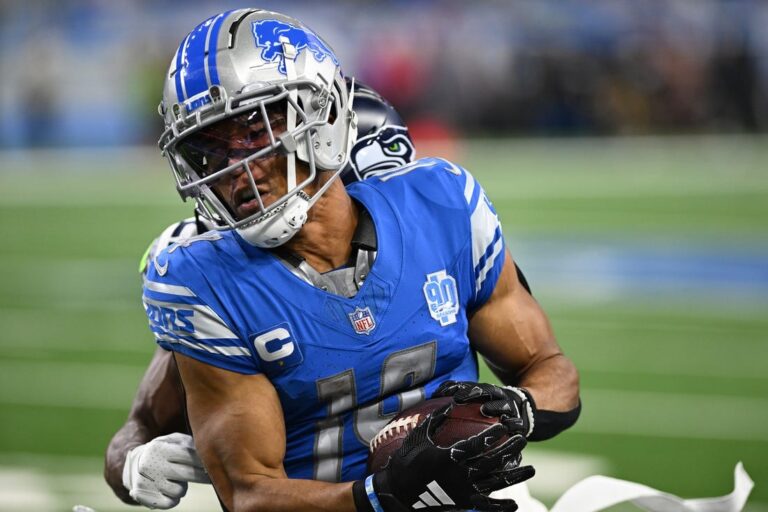 NFL News: Lions WR Amon-Ra St. Brown (toe) day-to-day