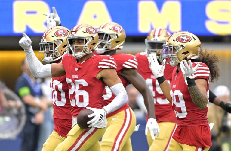 NFL News: Christian McCaffrey helps 49ers slide past Rams