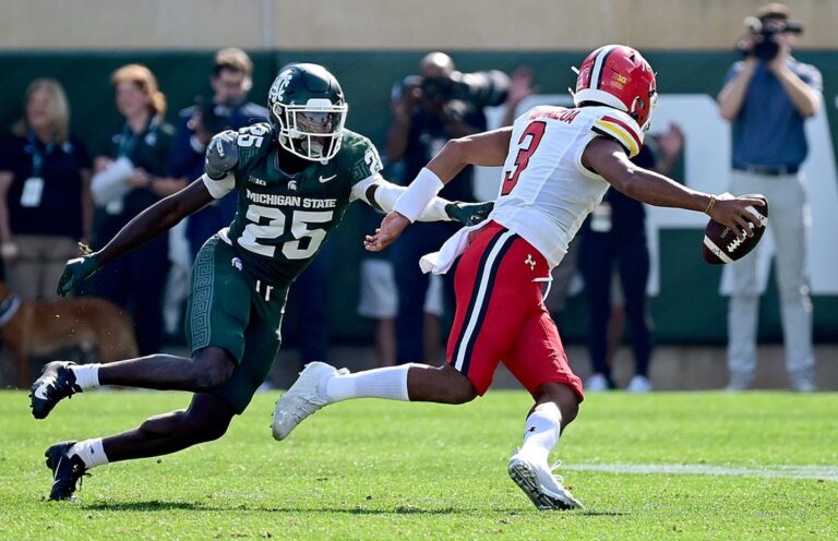 NCAAF News: Taulia Tagovailoa, Maryland too much for Spartans