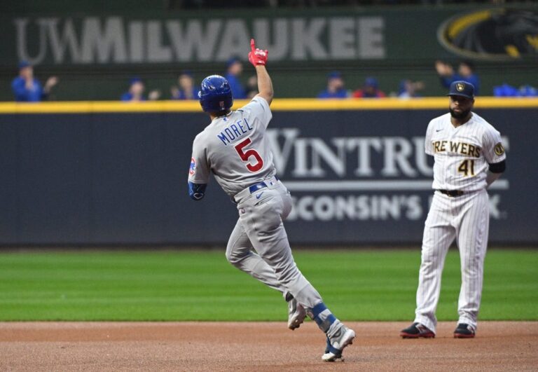 MLB News: Cubs blow big lead but rebound to beat Brewers
