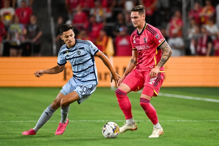 MLS News: St. Louis City score 4 goals in second half, roll past Sporting KC
