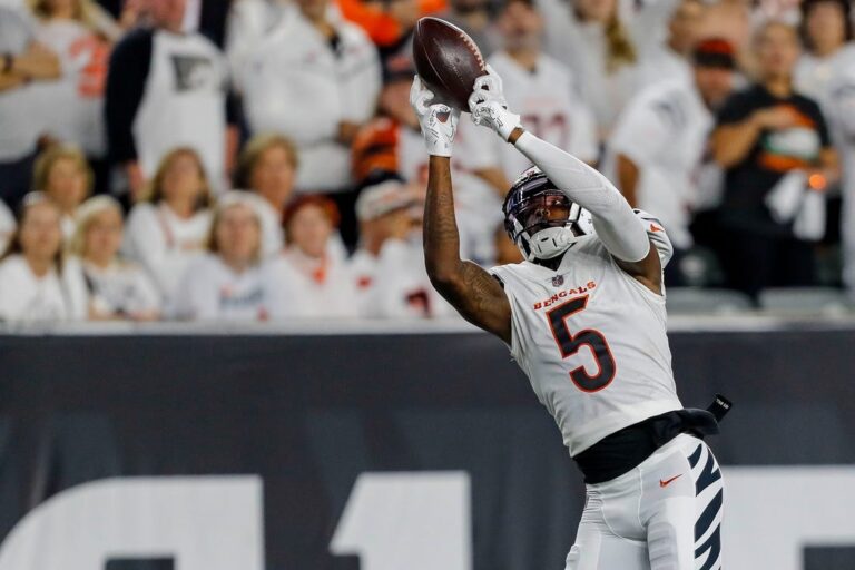 NFL News: Report: Bengals WR Tee Higgins (rib) out vs. Cardinals