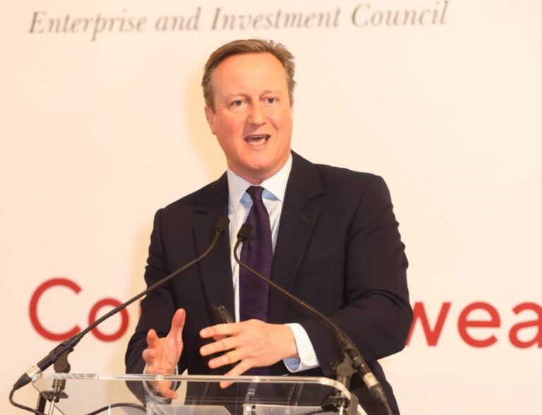 Watch Former British PM David Cameron back in cabinet as PM Rishi Sunak reshuffles government