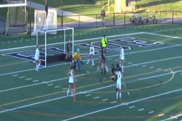 Watch Female D-R girls field hockey player loses all front teeth after male player took shot, hospitalized