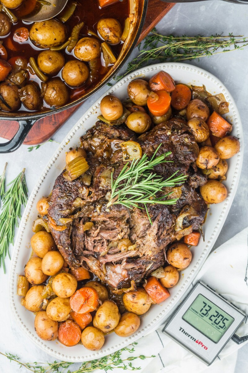 Winter Perfect Recipe for Braised Pot Roast and Three Wine Pairings