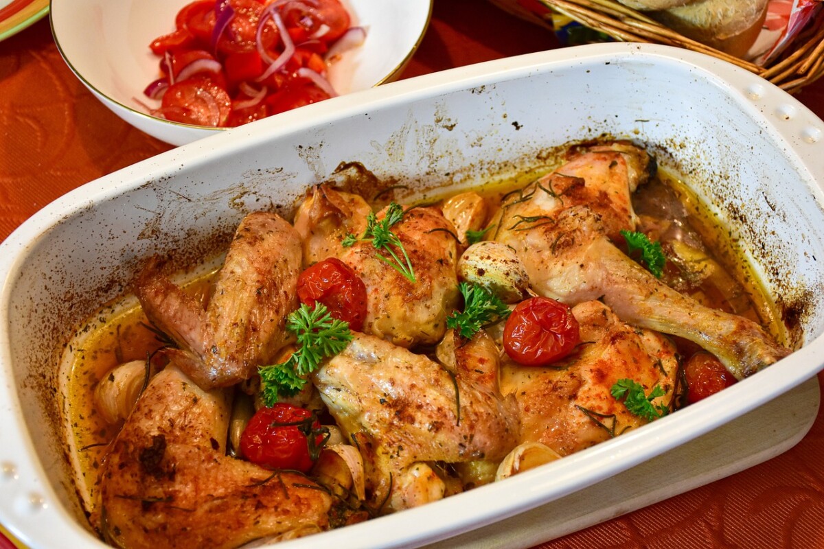Recipe for Chicken with Paprika, Mushrooms, and Peppers by CWEB