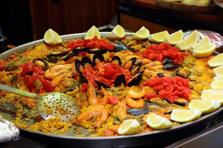 Paella Rice Scampi Recipe by CWEB