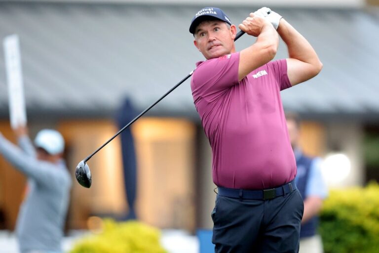 CHAMP News: Padraig Harrington leads ISPS Handa Senior Open by two shots