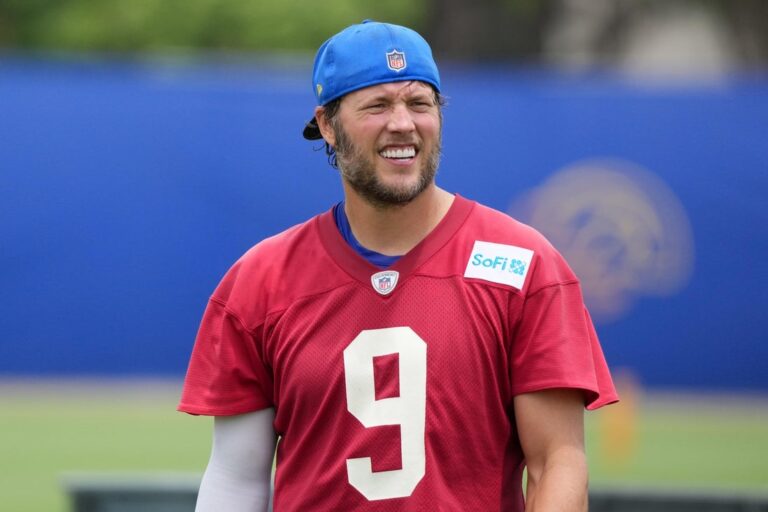 NFL News: McVay: Rams QB Matthew Stafford (back) will not practice next week