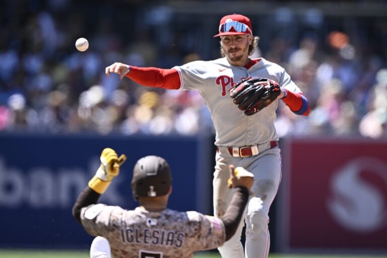 MLB News: Phillies grab lead late, hold off Padres for road win