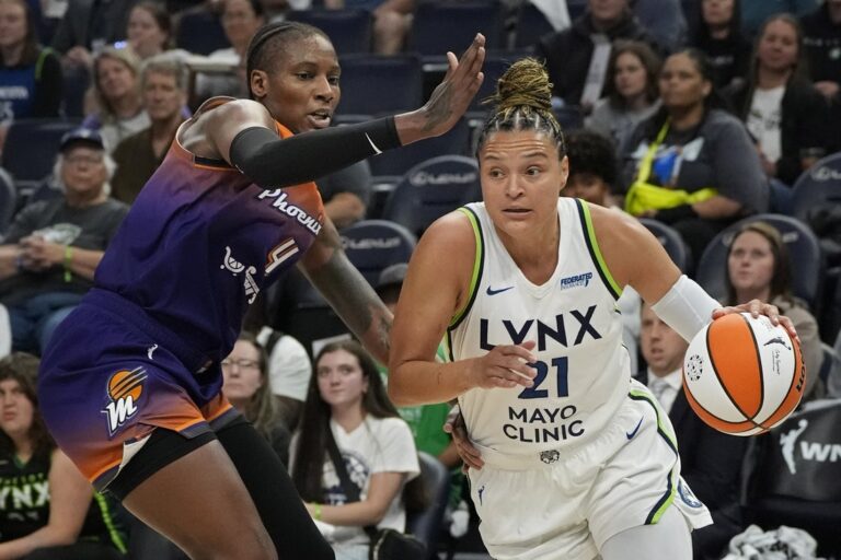 Kayla McBride leads Lynx to convincing win over Mercury