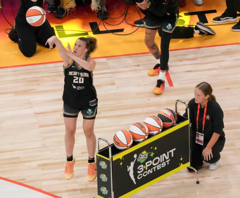 Sabrina Ionescu wins WNBA 3-point Contest
