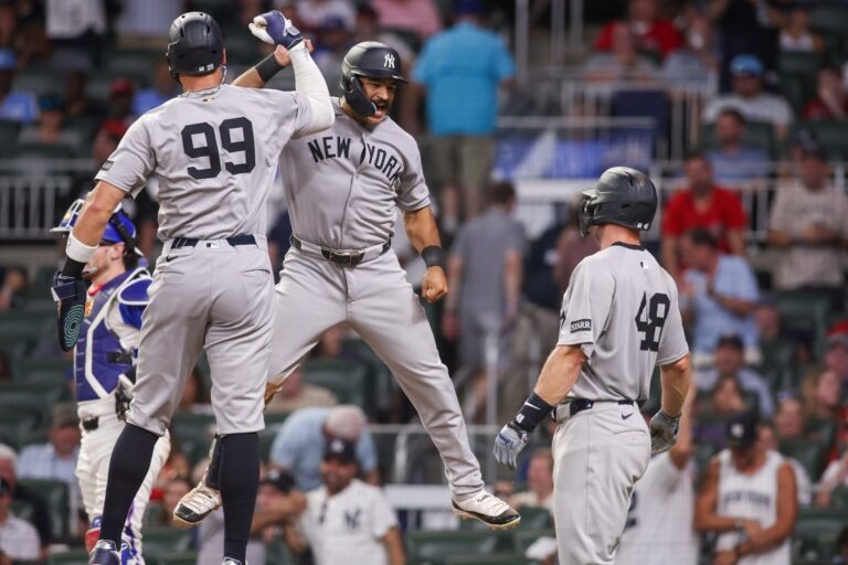 MLB News: Yankees, after battering Braves’ bullpen, striving for series win