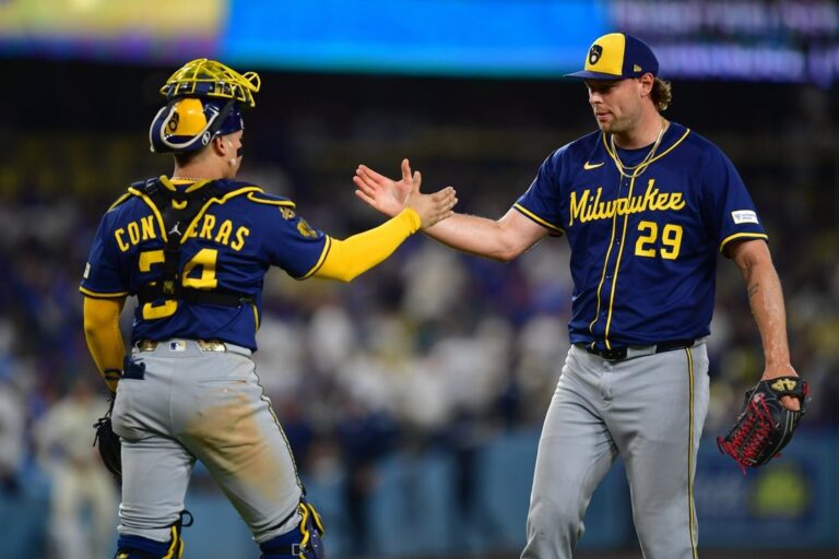 MLB News: MLB roundup: Brewers beat Dodgers again, win 9th straight