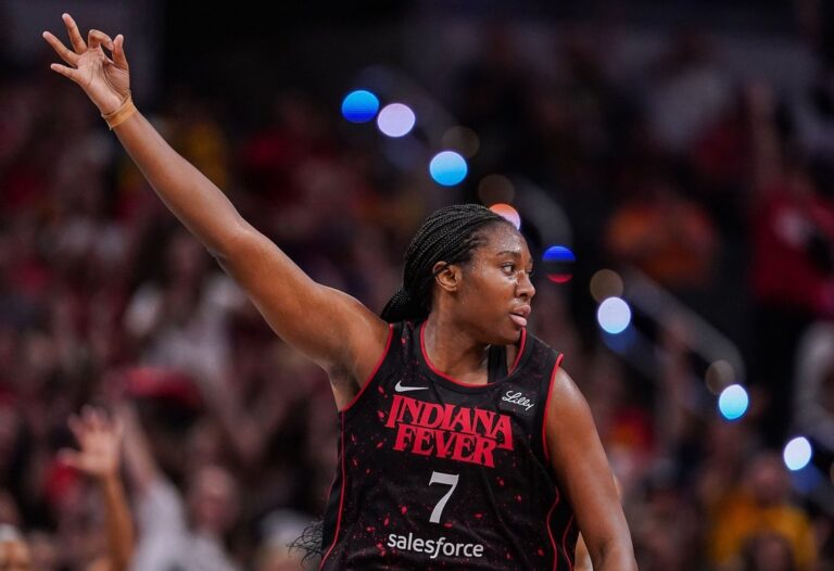 Without Caitlin Clark, Fever rally to put away Aces