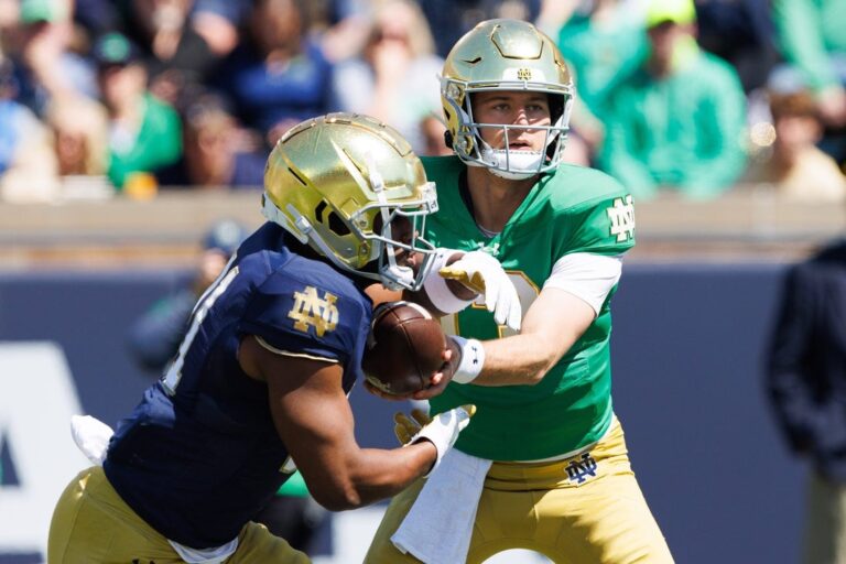 NCAAF News: Notre Dame RB Kedren Young out for season, TE Kevin Bauman retires