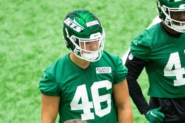 NFL News: Jets rookie TE Mason Taylor out with high-ankle sprain