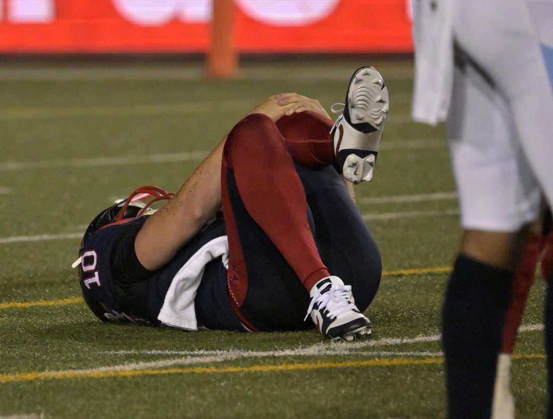 James Clear Injuries CFL News: Rash of QB injuries leads Alouettes to start James Morgan vs ...