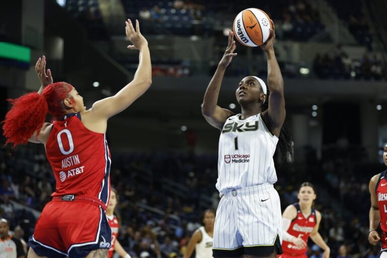 Sky start hot, beat Mystics to end eight-game slide