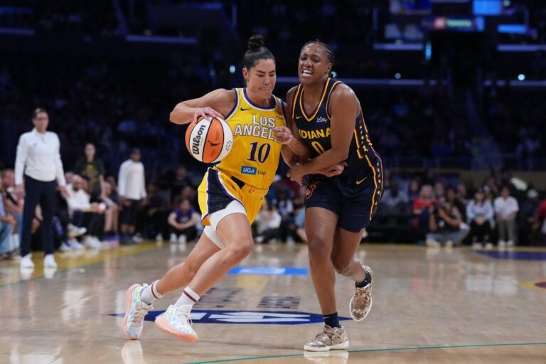 Rickea Jackson, Kelsey Plum steer Sparks past Fever