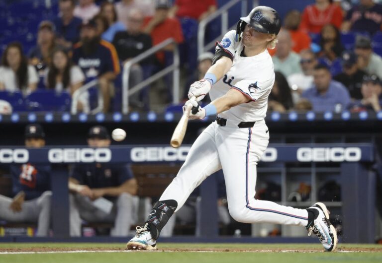 MLB News: Marlins hold off late Astros rally to avoid sweep