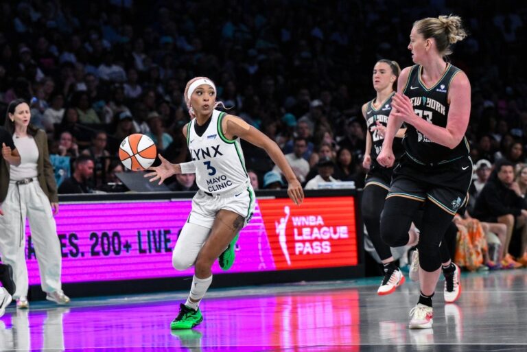 Third-quarter spree lifts Lynx past Liberty in WNBA Finals rematch