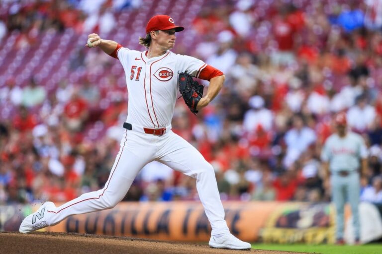 MLB News: Brady Singer throws six shutout innings in Reds’ win over Phillies