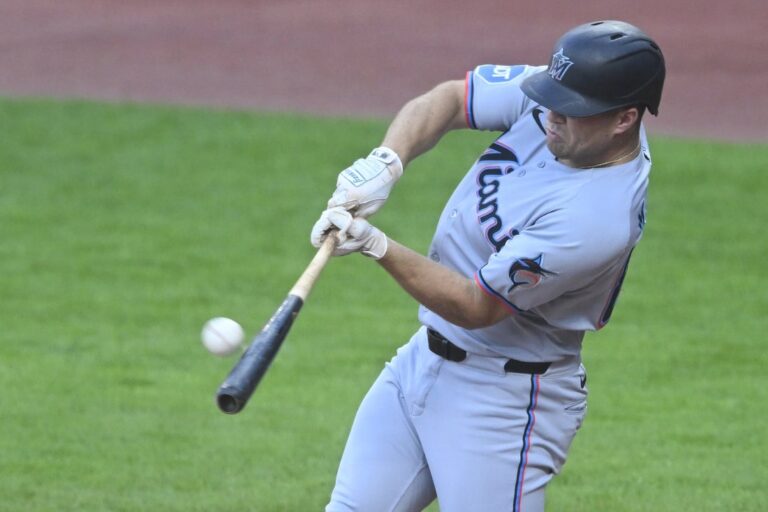 MLB News: Jakob Marsee’s record day powers Marlins to rout of Guardians