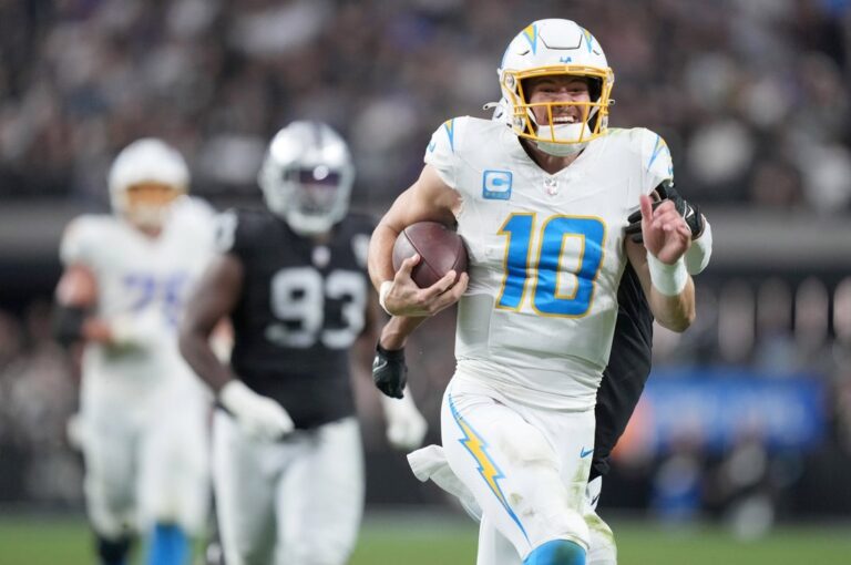 NFL News: Week 2 MNF: Chargers-Raiders Preview, Props, Prediction