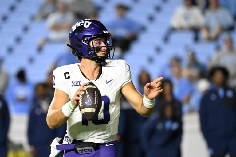 NCAAF News: Josh Hoover leads TCU to win despite loss of Kevorian Barnes