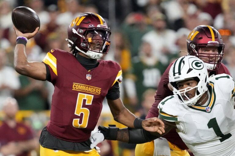 NFL News: Commanders’ Jayden Daniels day-to-day with knee injury