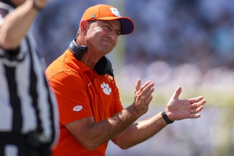NCAAF News: Dabo Swinney barks back at critics of Clemson’s 1-2 start