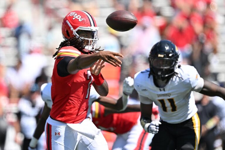 NCAAF News: Maryland topples Towson as nonconference win streak hits 18