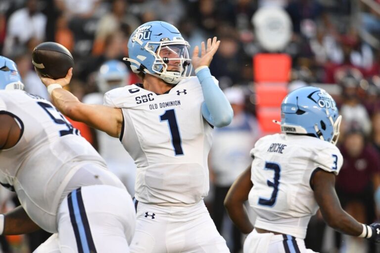NCAAF News: Old Dominion routs Virginia Tech to drop Hokies to 0-3