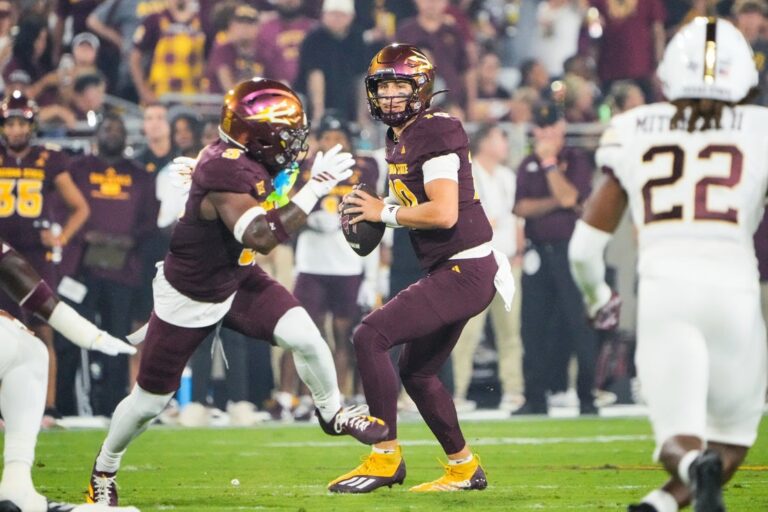 NCAAF News: Arizona State bounces back to defeat Texas State