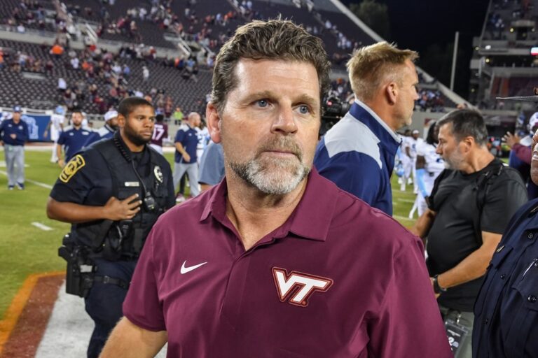 NCAAF News: Virginia Tech parts ways with head coach Brent Pry