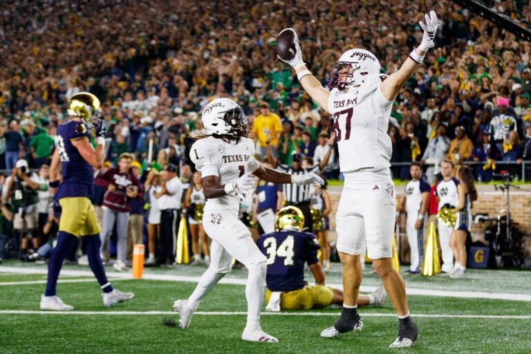 NCAAF News: Miami, Texas A&M rise in AP Top 25 poll, Ohio State stays No. 1