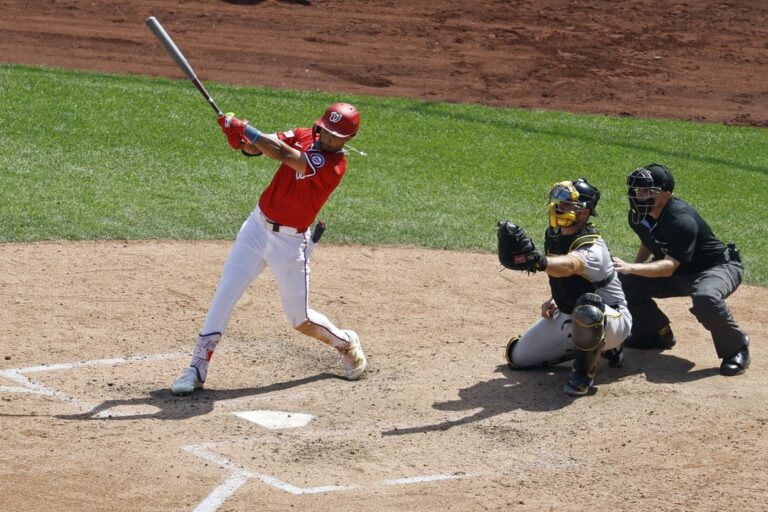 MLB News: Daylen Lile, Nationals edge Pirates to take series