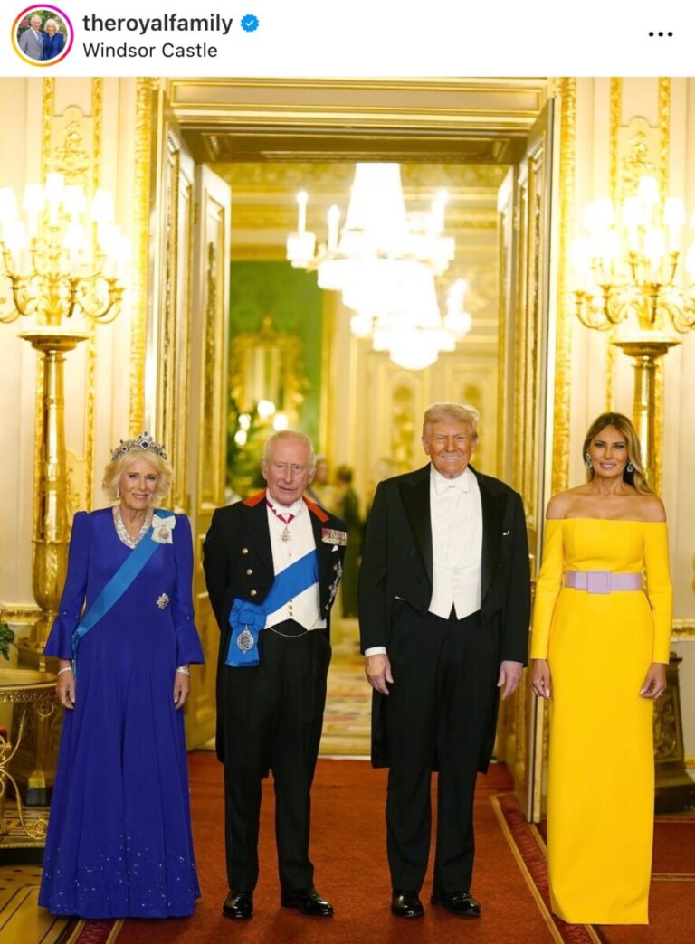 CWEB Special Report: President Trump and First Lady Melania Granted Lavish Royal Reception by King Charles, Queen Camilla, and the Prince and Princess of Wales
