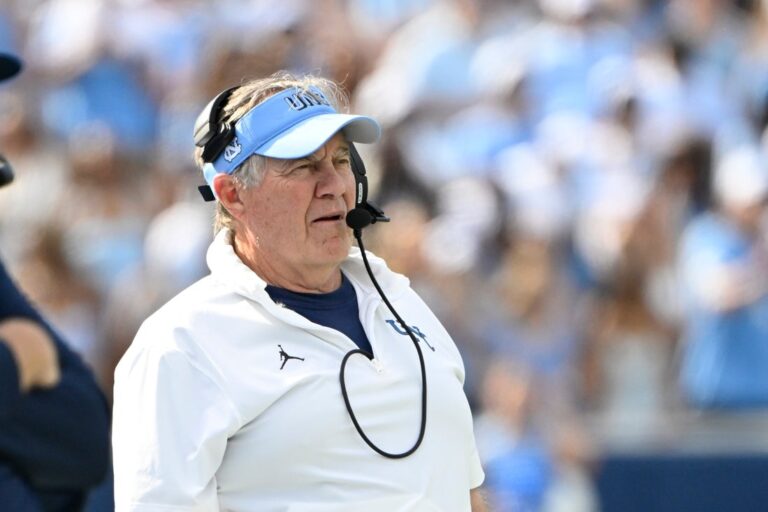NCAAF News: Heat is on Bill Belichick, North Carolina in visit to Cal