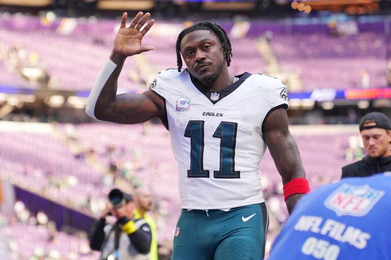 NFL News: Eagles rule out WR A.J. Brown (hamstring) vs. Giants