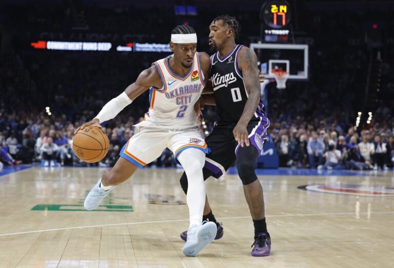 Thunder storm into Sacramento for NBA Cup showdown vs. Kings