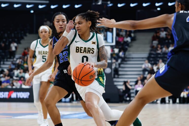 Women’s Top 25 roundup: Taliah Scott’s nuclear 4Q helps No. 16 Baylor drop No. 7 Duke