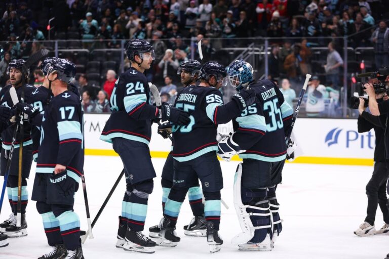 NHL News: Kraken keen to defend home-ice advantage against Sharks